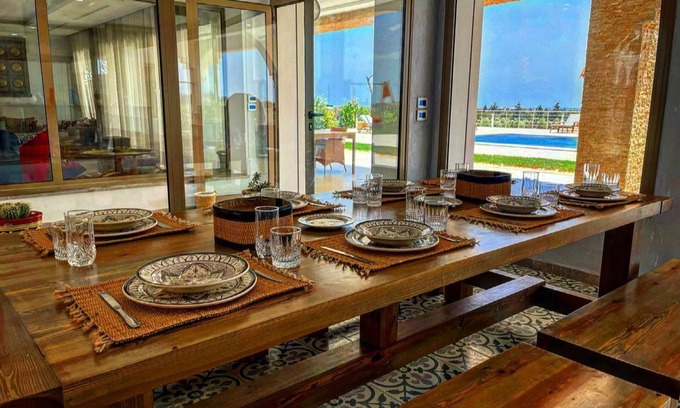 Tazerka Villa | Experience Dar Aïcha - Tazarka: Top-Rated Oceanfront Escape