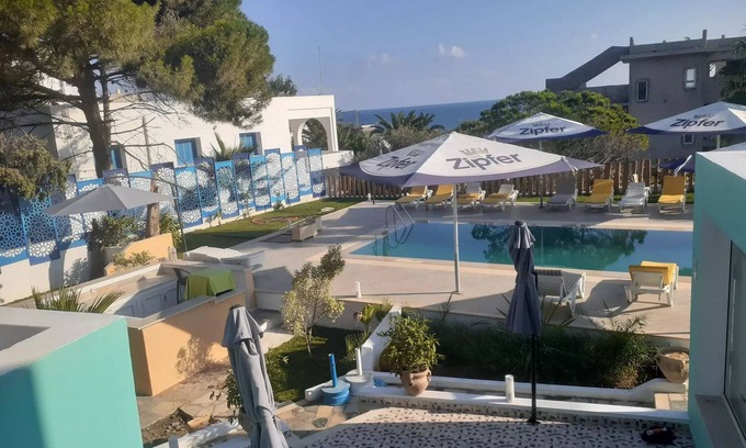 Rafraf House | Discover Dar BEN MUSTAFA with Pool and Family-Friendly Amenities