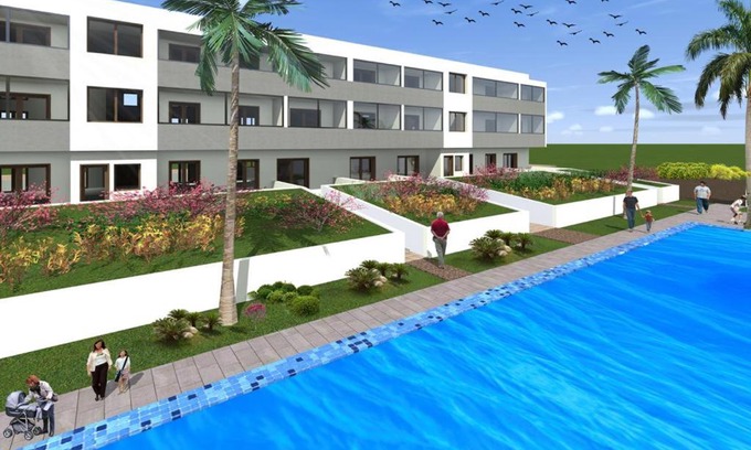 Tamariss Apartment | Dar Bouzza: Pet-Friendly Retreat with Pool for Families