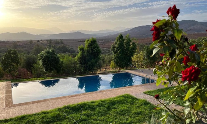 Aghouatim House | Discover Dar Louka: Oceanfront Retreat with Pool & Pets Welcome