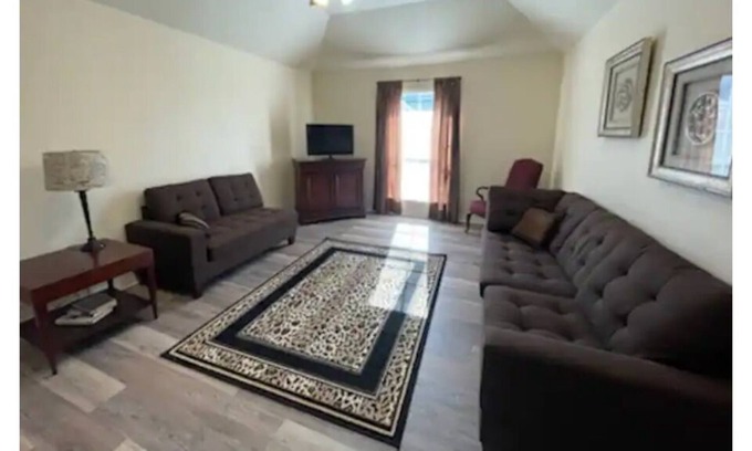 Denison House | Inviting Duplex in Denison with Family-Friendly Amenities