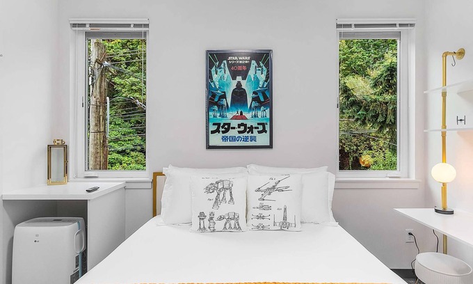 North Queen Anne Apartment | Explore Darth Vader's Death Star Suite with Unique Amenities