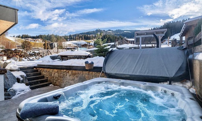 Kirchberg in Tirol Ski Chalet | Indulge at das brunn - 4-Star Chalet with Ocean Views