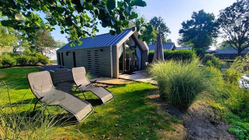 Hulshorst Ski Chalet | Modern Holiday Home at Holland Beachhouse with Private Pool