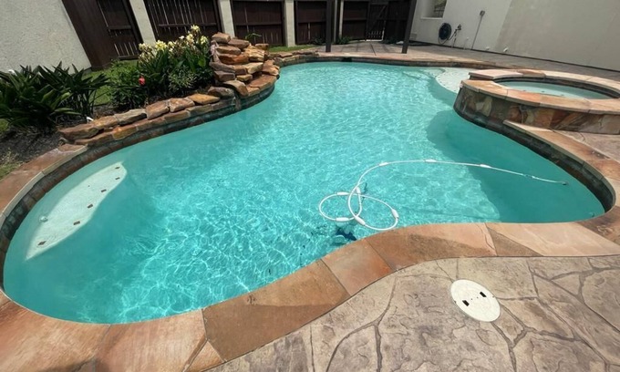 Houston House | Discover Daskai Mini Castle: Poolside Bliss Awaits You