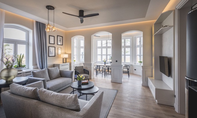Niendorf Apartment | Exclusive Goldmädchen 93 Beach House with Ocean View