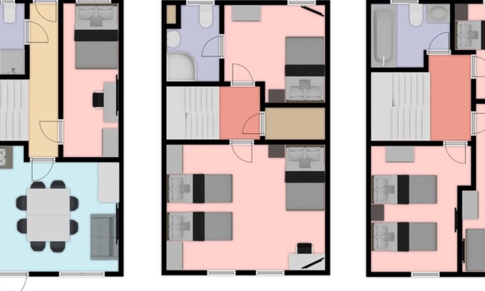 Peterborough House | Deals 6BR House Contractor & Group Stay | Clayton