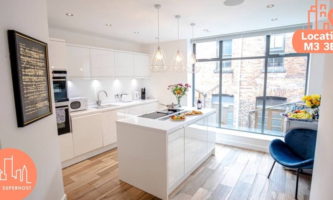 Spinningfields House | Premier Deansgate Townhouse with Exceptional Amenities