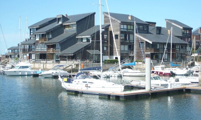 Deauville Apartment | Family-Friendly Deauville Marina Duplex with Ocean Views