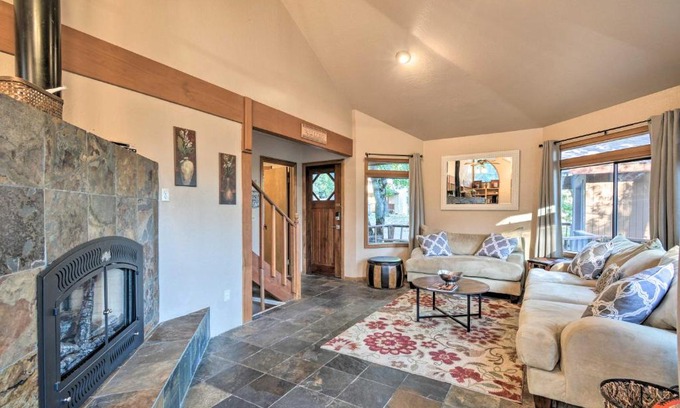 Arnold House | Tranquil Mountain Escape with Deck and Grill for Families