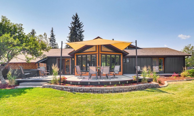 Libby House | Deck & Mtn Views: Libby Home on Golf Course!