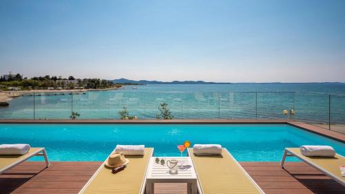 Zadar Apartment | Luxury Dedaj Resort - Villa Tina with Ocean View and Pool