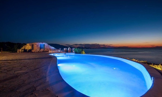Korithi Villa | Idyllic Deep Blue Villa with Oceanview & Private Pool