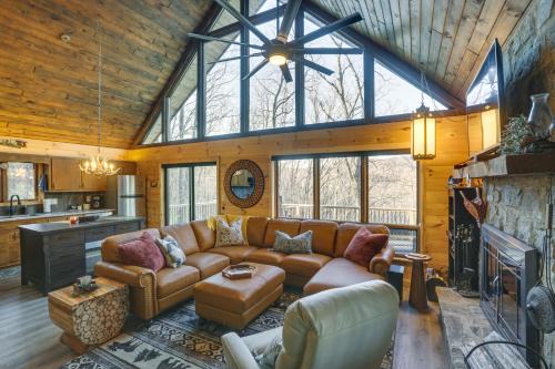 Deep Gap House | Inviting Deep Gap Cabin with Decks & Premium Amenities