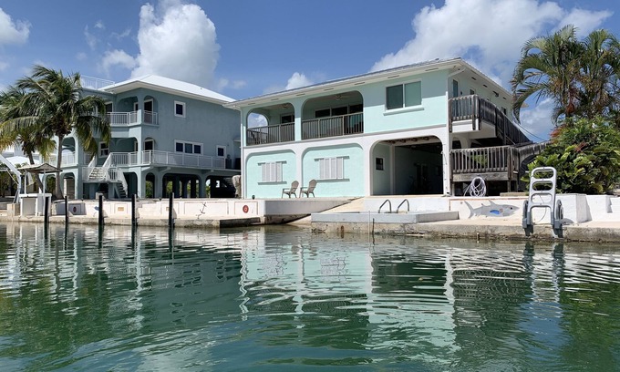 Summerland Key House | Canal Retreat with Ocean Views and Private Pool Escape