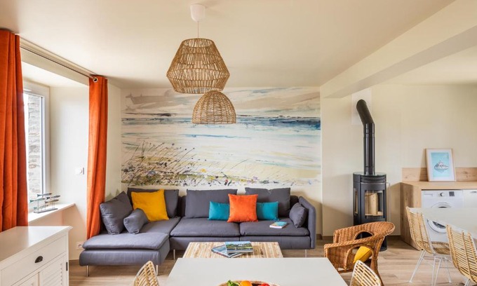 Saint-Benoit-des-Ondes Apartment | Experience the Sea View at Degemer Mat - Côté Mer