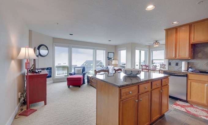 Rockaway Beach Apartment | Deja View Shell Yeah! Sandy toes and Ocean views, Beautiful Ocean views