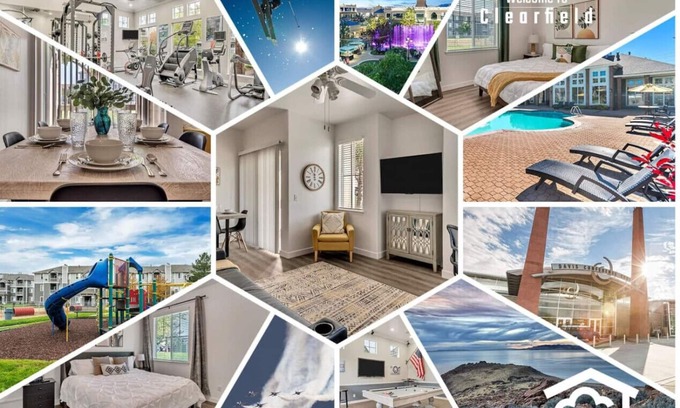Clearfield Apartment | Ideal Ground Floor Stay with Garage & King Bed Amenities