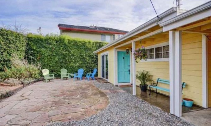 Aptos House | Inviting Retreat Steps from the Beach with Ocean View