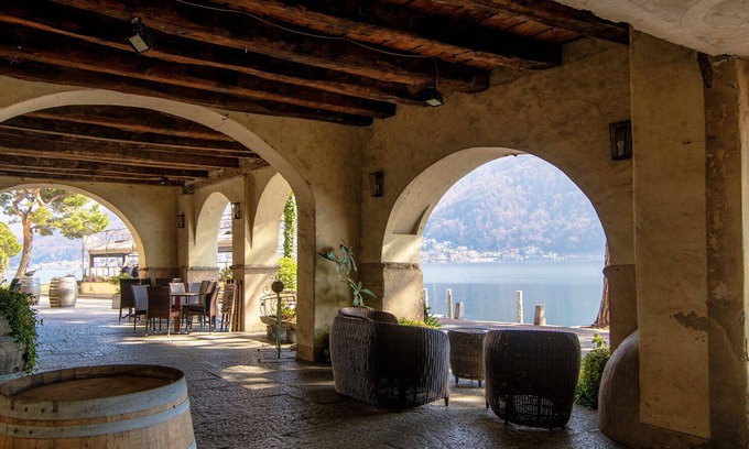 Morcote Apartment | Cozy Loft with Lake View Near Santa Maria Church in Morcote