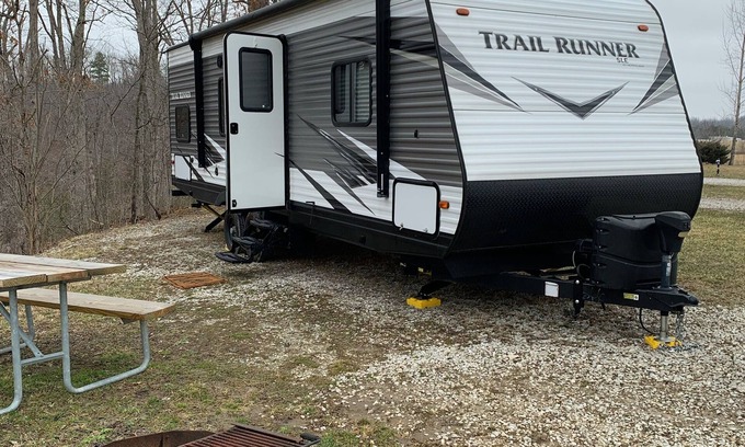 Argillite House | Inviting RV with Campground Amenities and Lake Views
