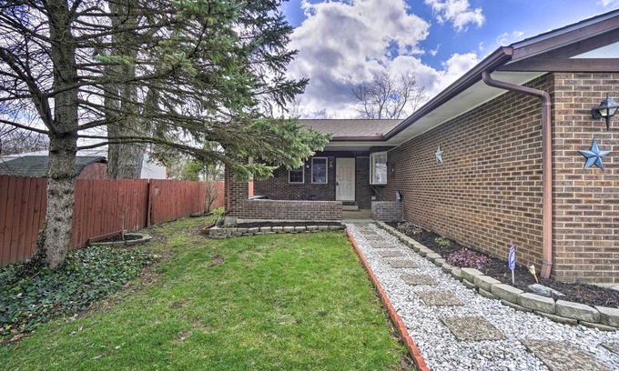 Tipp City Apartment | Inviting Tipp City Retreat with Covered Patio & Spa