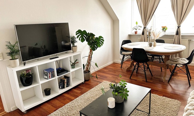 Herning Apartment | Delux Apartment with Free Parking & Late Checkout on the Main Street