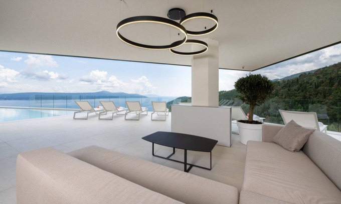 Mosenice Villa | Elegant Villa Terra Paradiso with Private Pool & Spa in Opatija