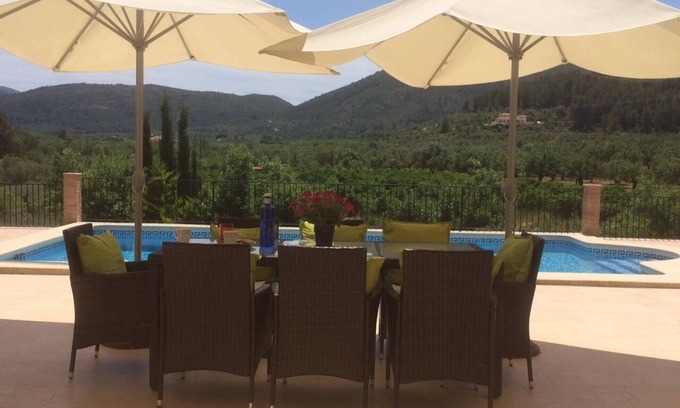 Parcent Villa | Private Villa with Pool in Scenic Jalon Valley – Rated 9.6