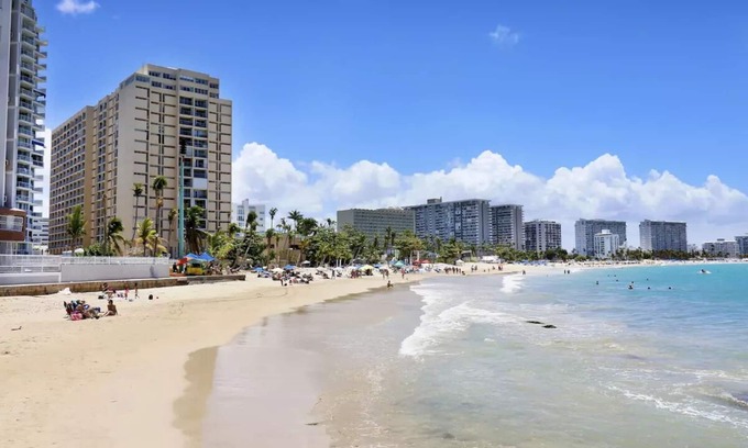 Carolina Apartment | Inviting Deluxe Studio at ESJ Towers on Isla Verde Beach