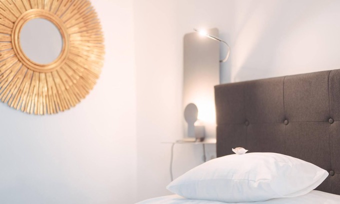 Krems an der Donau House | Deluxe Suite with air conditioning and private parking in the city centre and view