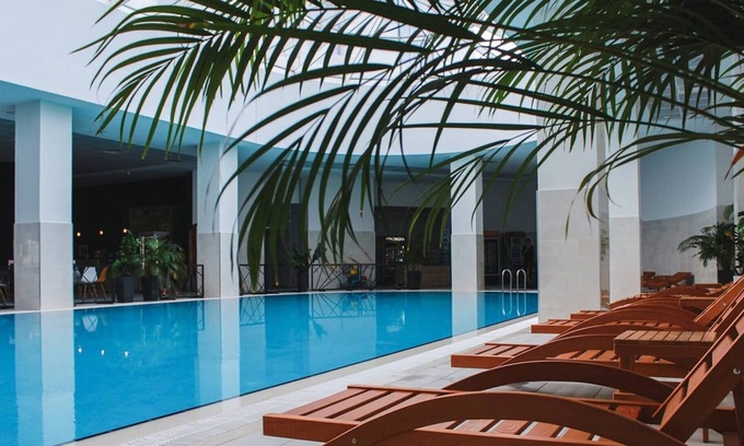 Skopje Region Apartment | Deluxe Two Bedroom Condo & Pool on 5th Floor