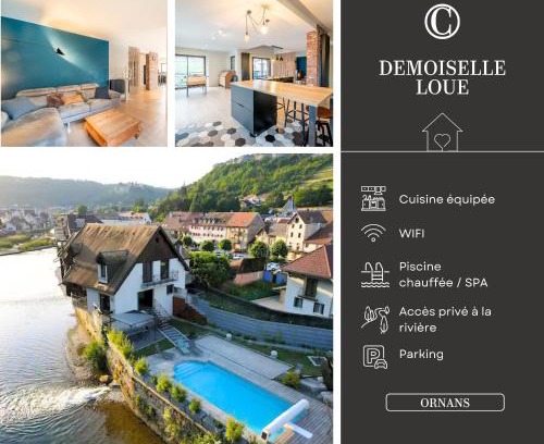 Ornans Villa | Relax at Demoiselle Loue: Oceanfront, Pet-Friendly Retreat