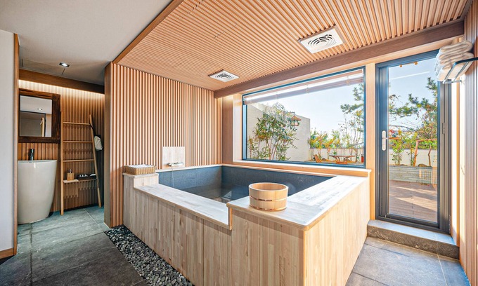 Buk-gu House | Serene Denbasta Ryokan in Busan with Pool and Dining
