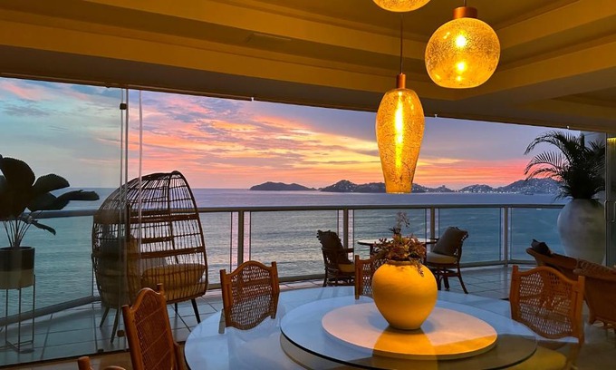 Costa Azul Apartment | Oceanfront Luxury Retreat in ACA with Private Beach Access