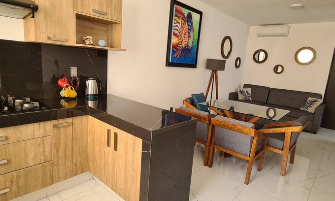 Manzanillo Apartment | Cozy Condo Just 5 Minutes from the Beach with Pool & Spa