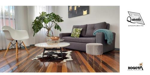 La Candelaria Apartment | Stylish Revamped Flat in Bogotá's Historic Candelaria