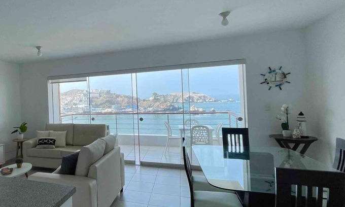 San Bartolo Apartment | Modern Oceanfront Retreat with Stunning Sea Views