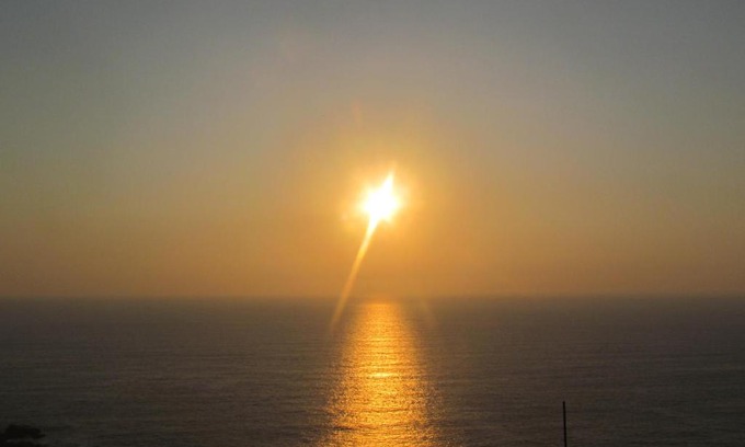 Concon Apartment | Panoramic Ocean View Retreat with Pool in Costa de Montemar