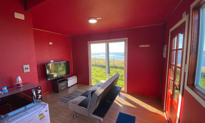 Puqueldon Apartment | Cozy Departamentos Altos at Yelqui Isla Lemuy Retreat