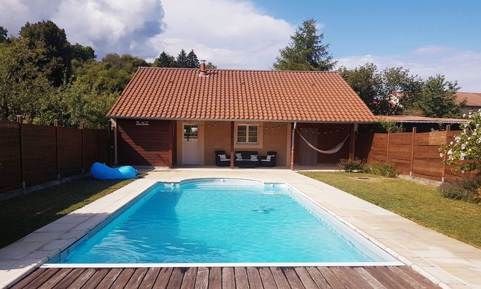 Moulainville House | Top-Rated Family Getaway with Pool and Kitchen Access