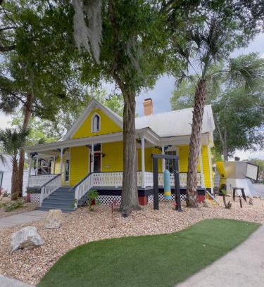 Gainesville Hotel | Discover Depot Village: Pet-Friendly Retreat with Pool