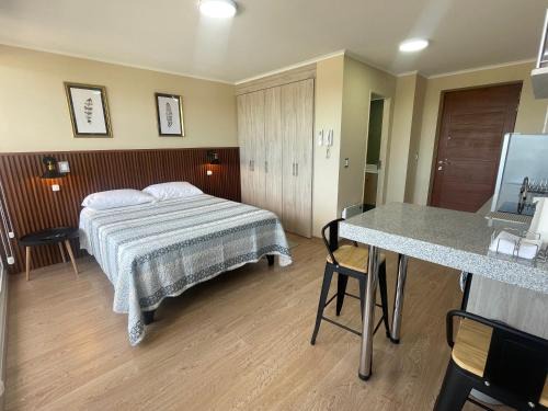 Chillan Apartment | Modern Central Apartment with Parking & Child-Friendly Amenities