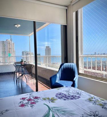 Cavancha Apartment | Oceanfront Condo Mar Egeo with Pool & Family Amenities