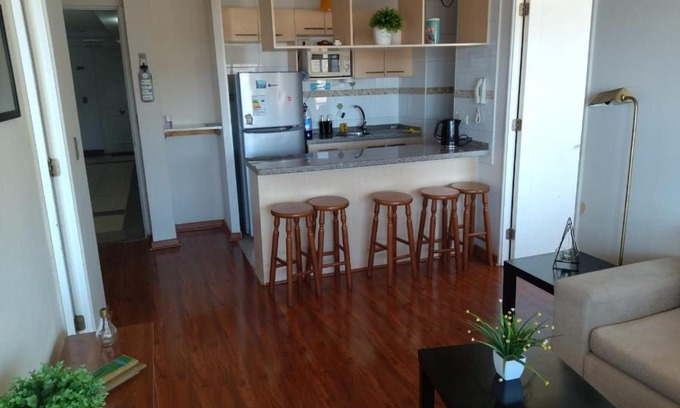 Playa Ancha Apartment | Idyllic Depto Playa Torpederas with Pool in Valparaíso