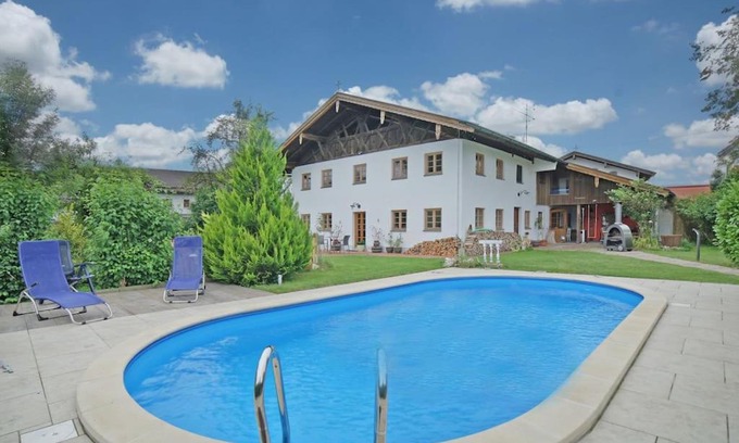 Pfaffing House | Oceanfront Bliss at Der Birkenhof-Ried - 4-Star Escape