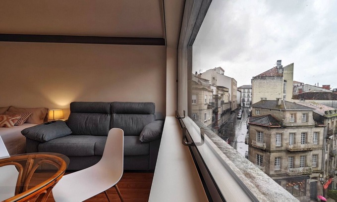 Maria Auxiliadora Apartment | Experience Tranquility at Desconectaengalicia Estudio