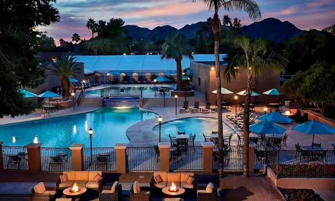 South Scottsdale Resort | Desert Adventure: Serene Units with Picturesque Views & Spa