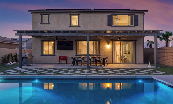 Coachella Cottage | Desert Eden by Avantstay: 6BR Oasis with Pool & Hot Tub