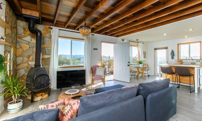 Twentynine Palms House | Unique Desert Escape with Art Studio Near Joshua Tree Park
